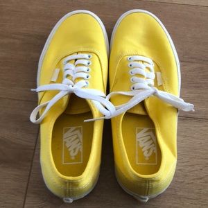 Vans authentic canvas shoes Size 8.5